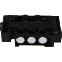 Parker Pneumatic Solenoid Valve Pilot/Spring BSP, NPT Connection, 5 Ports, 10 bar Pressure PVL-B121606