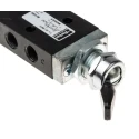 Parker Pneumatic Manual Control Valve Lever Actuated 3/2 Port G 1/8 Thread 10 bar 510L/min B43003LS