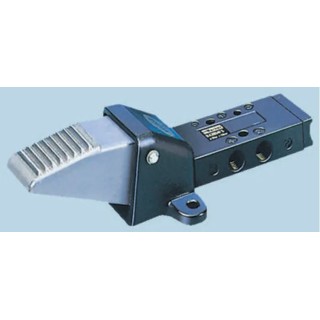 Parker Pedal Pneumatic Manual Control Valve B53 Series G 1/4 Thread, 5/2 Valve Function, 10 bar Pressure, Die Cast B53004FS