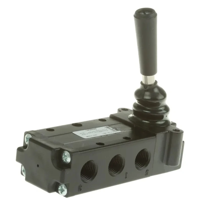 Parker Lever Pneumatic Manual Control Valve B53 Series, G 1/4, III B B53004L