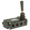 Parker Lever Pneumatic Manual Control Valve B53 Series, G 1/4, III B B53004L