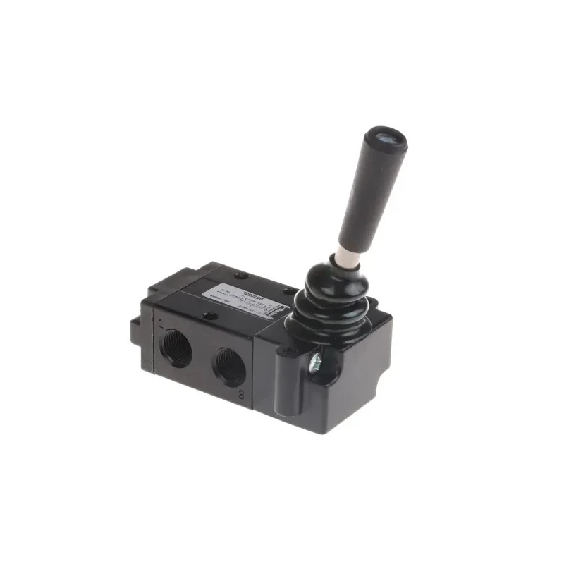 Parker Lever Pneumatic Manual Control Valve B53 Series G 1/4 Port Threaded Die Cast Zinc Body 10 Bar 1740L/min B53003L
