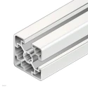 Bosch Rexroth Silver Aluminium Strut Profile 45 x 45 mm 10 mm Groove, 3 m Length, Series MGE 13.2 3842992402/3000
