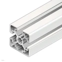 Bosch Rexroth Silver Aluminium Strut Profile 45 x 45 mm 10 mm Groove 2 m Length Series MGE 13.2 3842992404/2000