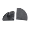 Bosch Rexroth Black Polypropylene Round Tube Plug for 30 mm Strut Profile with 8 mm Groove 3842548777
