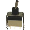 APEM PCB Mount Toggle Switch On-On SPST Through Hole Terminal 30V DC 250V AC SY236/13