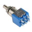 APEM 8000 Series Miniature Push Button Switch Momentary Panel Mount DPDT 6.5 mm Cutout 125 V 4A 8642A