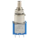 APEM 8000 Series Miniature Push Button Switch Momentary Panel Mount DPDT 6.5 mm Cutout 125 V 4A 8642A