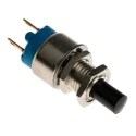APEM 9000 Series Miniature Momentary Push Button Switch Panel Mount 6.35 mm Cutout SPST 30 V DC 9633NCD