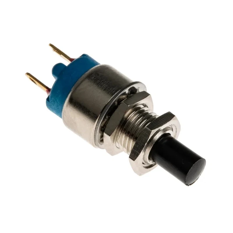 APEM 9000 Series Miniature Momentary Push Button Switch Panel Mount 6.35 mm Cutout SPST 30 V DC 9633NCD