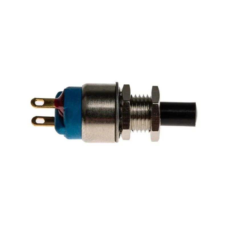 APEM 9000 Series Miniature Momentary Push Button Switch Panel Mount 6.35 mm Cutout SPST 30 V DC 9633NCD