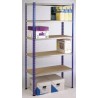 RS PRO Grey 1 Shelf Steel Chipboard Shelf Set 18 mm x 900 mm x 450 mm, 320 kg Load 389-7548