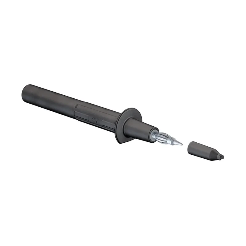 Staubli Spring Loaded Test Probe 4 mm Tip, 1kV Voltage, 32A Current, 4 mm Socket Diameter 66.9112-21