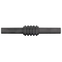 Staubli Black Female Banana Coupler with Brass Contacts and Nickel Plating 66.9123-21