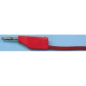 Staubli Connector Test Lead 10A 30 V ac 60V dc Black 250 mm Lead Length 20493-4