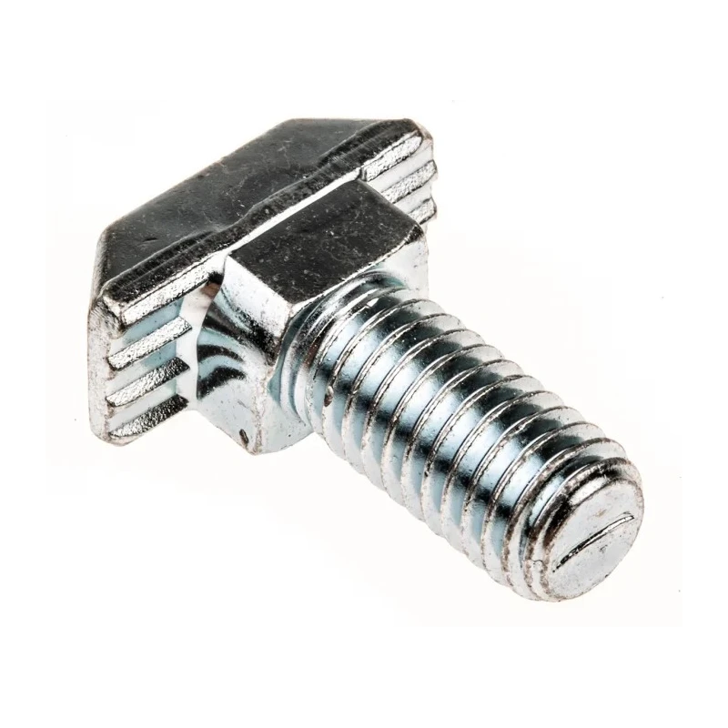 Interroll M8 T-Head Bolt Connecting Component, Galvanised Steel, Length 20mm, Compatible with 10mm Groove and 3842528716