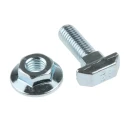 Bosch Rexroth M8 T-Head Bolt Connecting Component 25mm Length for 40 mm, 45 mm, 50 mm, 60 mm Strut Profile 3842528719