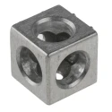 Bosch Rexroth Connecting Component M6 Corner Cube Kit, Strut Profile 30 mm, Groove Size 8 mm 3842549864