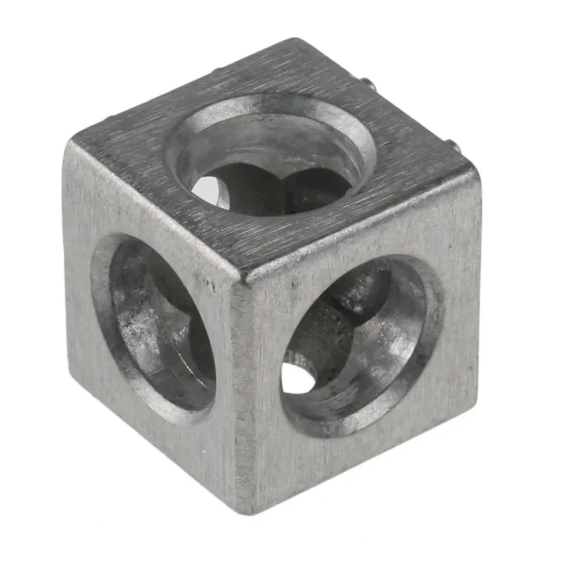 Bosch Rexroth Connecting Component M6 Corner Cube Kit, Strut Profile 30 mm, Groove Size 8 mm 3842549864