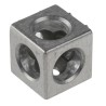 Bosch Rexroth Connecting Component M6 Corner Cube Kit, Strut Profile 30 mm, Groove Size 8 mm 3842549864