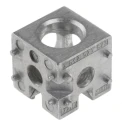 Bosch Rexroth Connecting Component M6 Corner Cube Kit, Strut Profile 30 mm, Groove Size 8 mm 3842549864