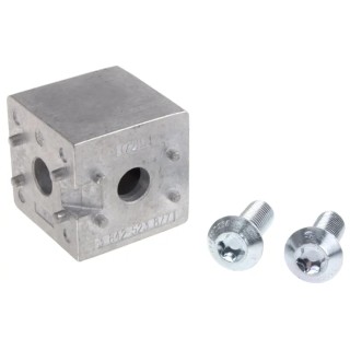 Bosch Rexroth Connecting Component Corner Cube Kit M8, Strut Profile 45 mm, Groove Size 10 mm 3842549870