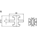 Bosch Rexroth Polyoxymethylene Sliding Element Compatible with 10 mm Groove MGE System 3842523205