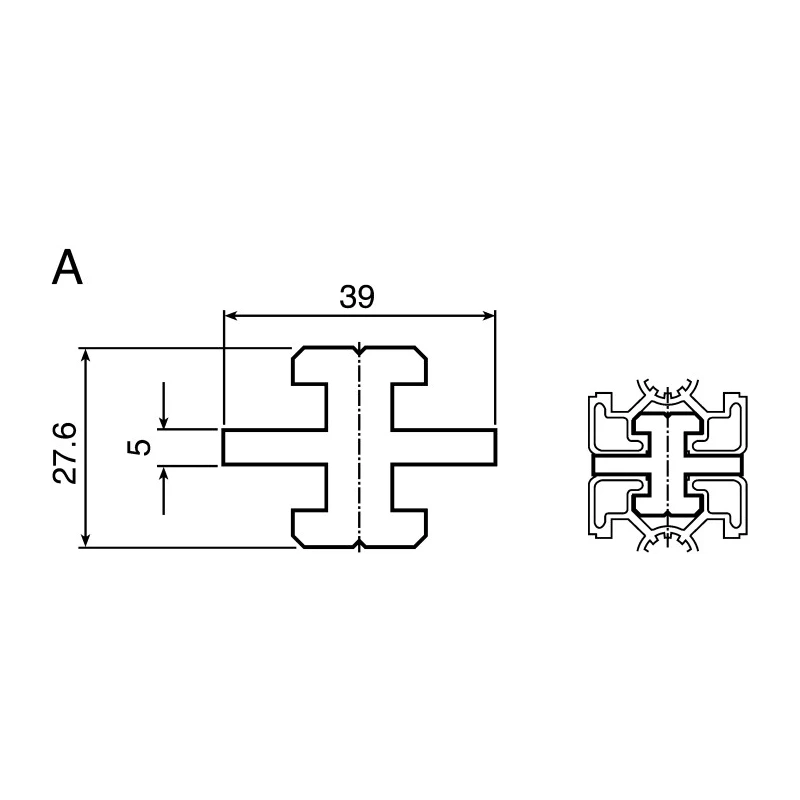 Bosch Rexroth Polyoxymethylene Sliding Element Compatible with 10 mm Groove MGE System 3842523205