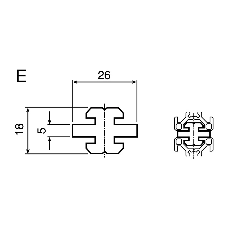 Bosch Rexroth Polyoxymethylene Sliding Element Compatible with 10 mm Groove MGE System 3842523205