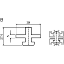 Bosch Rexroth Polyoxymethylene Sliding Element MGE 10 mm Slot 3842523206