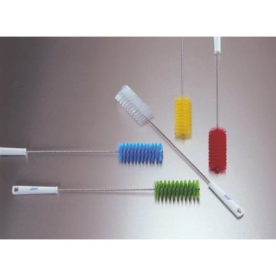 Vikan Yellow Bottle Brush Polyethylene Terephthalate Bristle Diameter 50 mm x 490 mm Length 23 mm Bristle 53796
