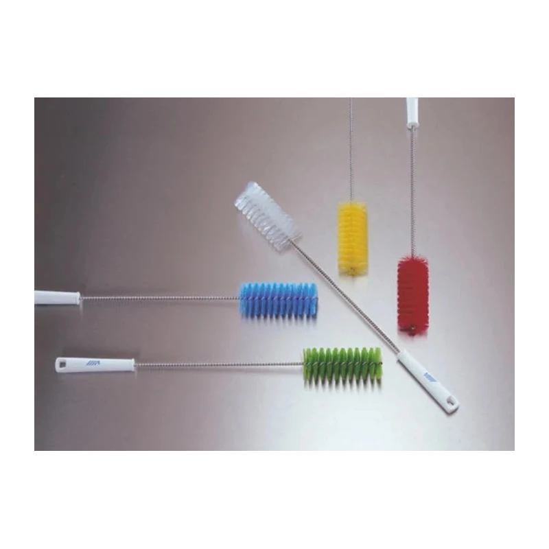 Vikan Yellow Bottle Brush Polyethylene Terephthalate Bristle Diameter 50 mm x 490 mm Length 23 mm Bristle 53796