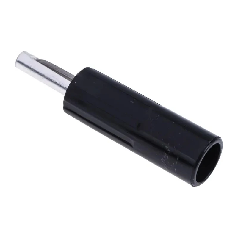 NEUTRAL Black Male Banana Plug 4 mm Connector Solder Termination 50V 16A Nickel Plating 103-7621