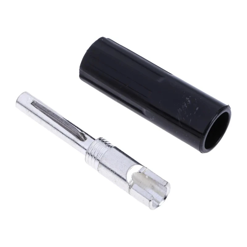NEUTRAL Black Male Banana Plug 4 mm Connector Solder Termination 50V 16A Nickel Plating 103-7621