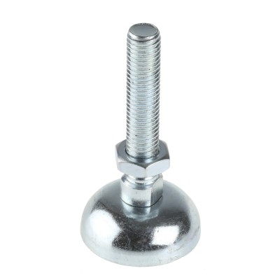 Bosch Rexroth Adjustable Foot M12 Thread Galvanised Steel 10 mm Groove 3842352061