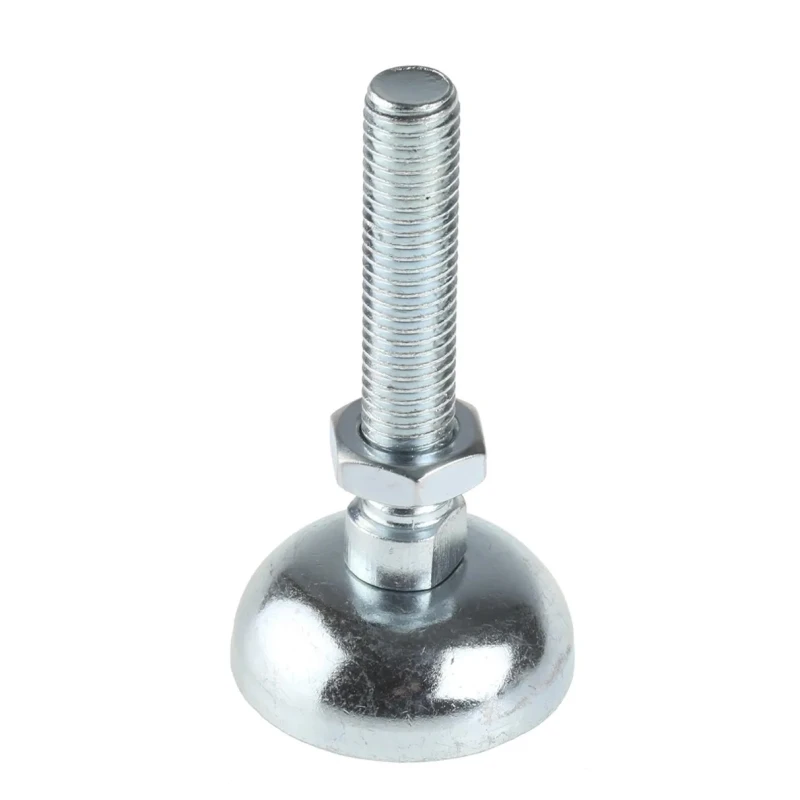 Bosch Rexroth Adjustable Foot M12 Thread Galvanised Steel 10 mm Groove 3842352061