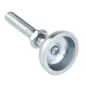Bosch Rexroth Adjustable Foot M12 Thread Galvanised Steel 10 mm Groove 3842352061