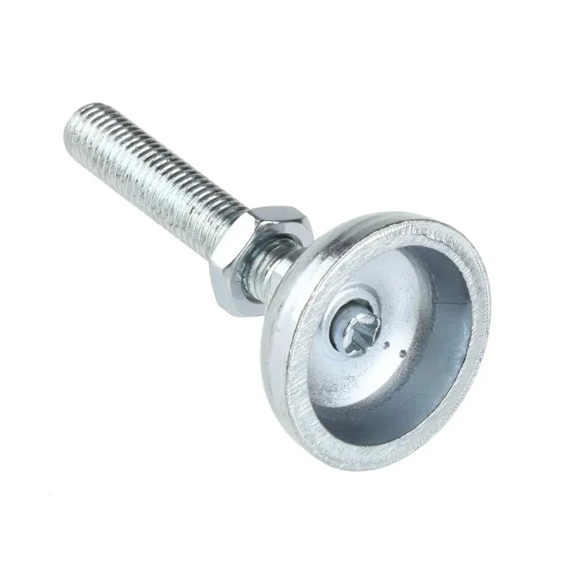 Bosch Rexroth Adjustable Foot M12 Thread Galvanised Steel 10 mm Groove 3842352061