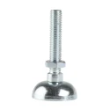 Bosch Rexroth Adjustable Foot M12 Thread Galvanised Steel 10 mm Groove 3842352061