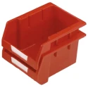 RS PRO Polypropylene Storage Bin 250 mm x 179 mm x 130 mm Red 390-3407