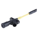Hirschmann Test & Measurement Black Grabber Clip 1kV 10A 4 mm Socket 972307100