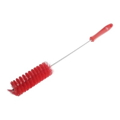 Vikan Red Bottle Brush, 23 mm Bristle Length x 490 mm Overall Length x 50 mm Brush Diameter 53794