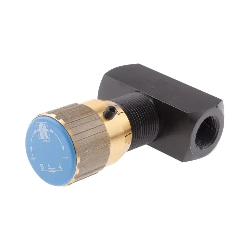 RS PRO In Line Mount Mounting Hydraulic Flow Control Valve 400 bar 60L/min 3/8 in G Thread 390-7689