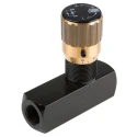 RS PRO Hydraulic Flow Control Valve In Line Mounting Steel Body Nitrile Rubber Seals 85L/min 390-7768