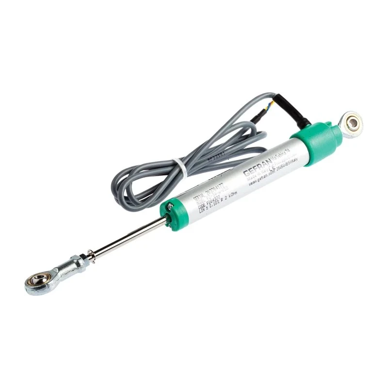 Gefran Series Linear Transducer Cable 40V Industrial Linear Travel Sensor with Cylindrical Anodised Aluminium Housing PZ34
