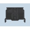 Toyogiken PTU Series End Cover for Use with DIN Rail Terminal Blocks PTU-10L2