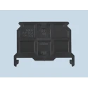 Toyogiken PTU Series End Cover for Use with DIN Rail Terminal Blocks PTU-30L2