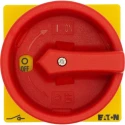 Eaton 3-Pole Panel Mount Isolator Switch IP65 Rated, 100A, 5.5 kW, Red Handle T0-3 Series 