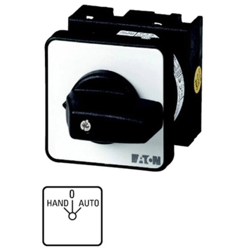 Eaton 3 Position 45° Toggle Actuator Cam Switch 20A 690V AC IP65 036483 T0-2-15432/EZ