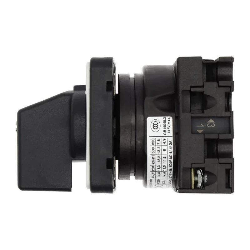 Eaton Cam Switch 2 Position 90° Toggle Actuator 20A 690V AC Flush Mount 067352 T0-1-8200/E